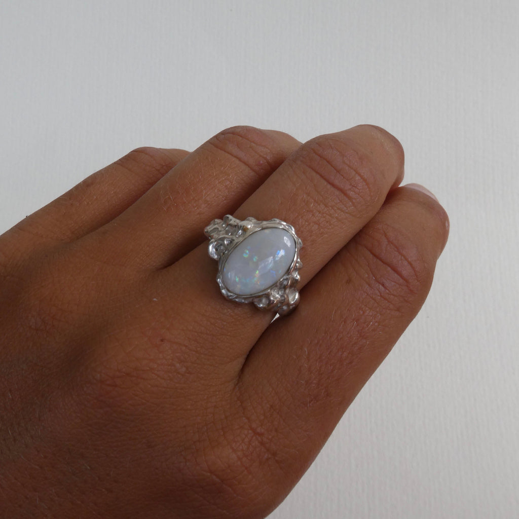 Of the Sea Opal ring