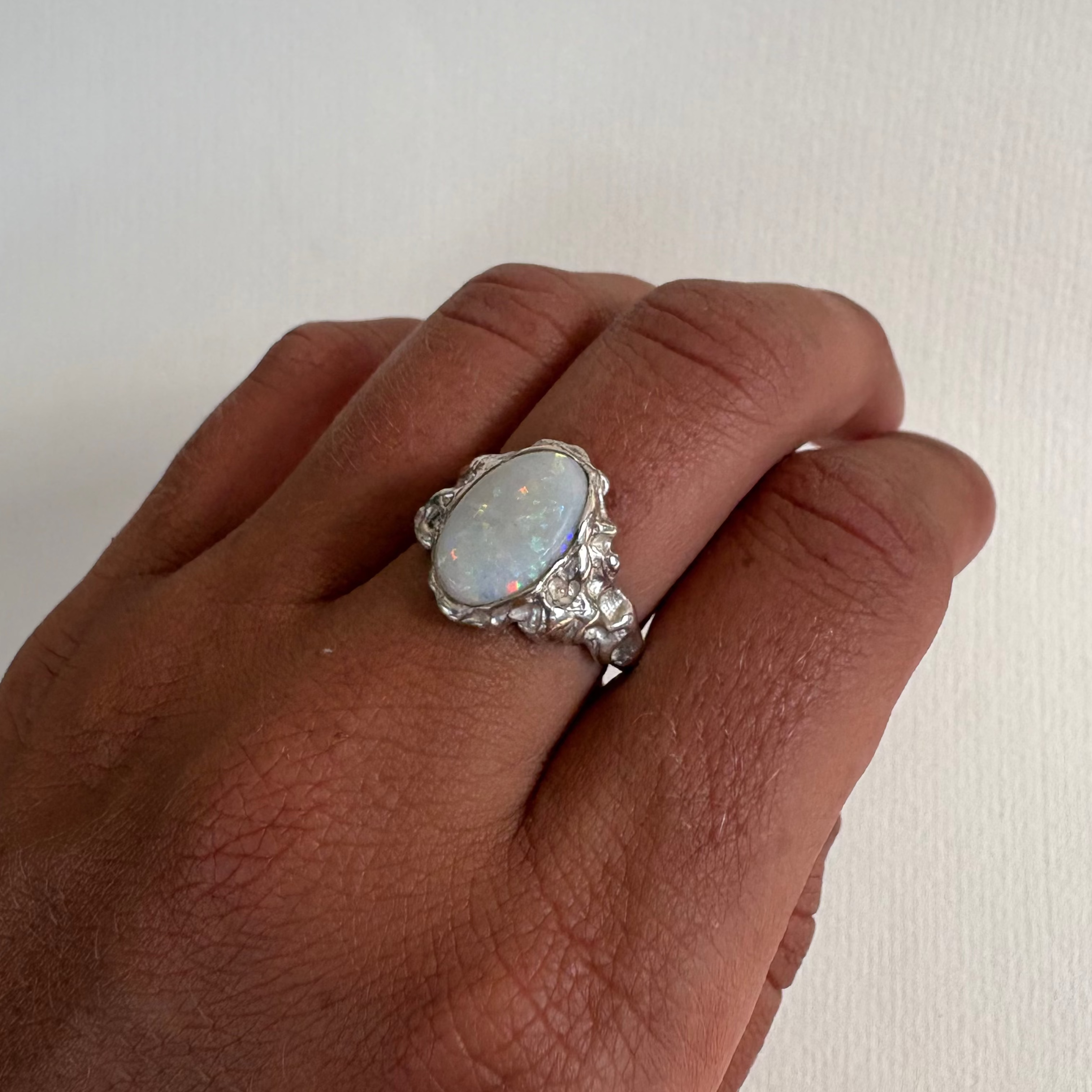 Of the Sea Opal ring