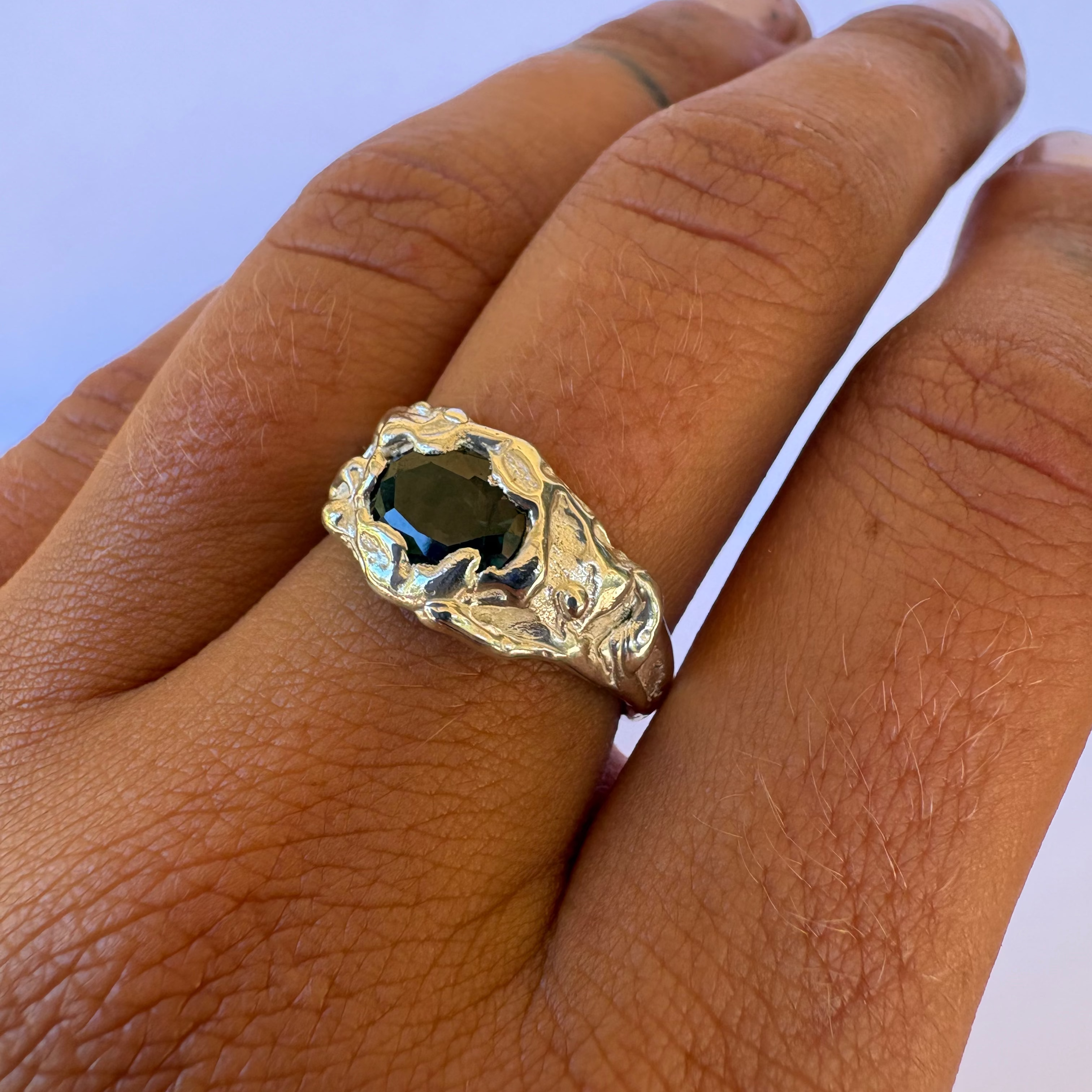 Deep green forest ring