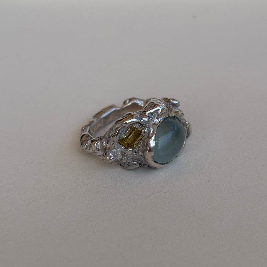 Aquamarine Ring