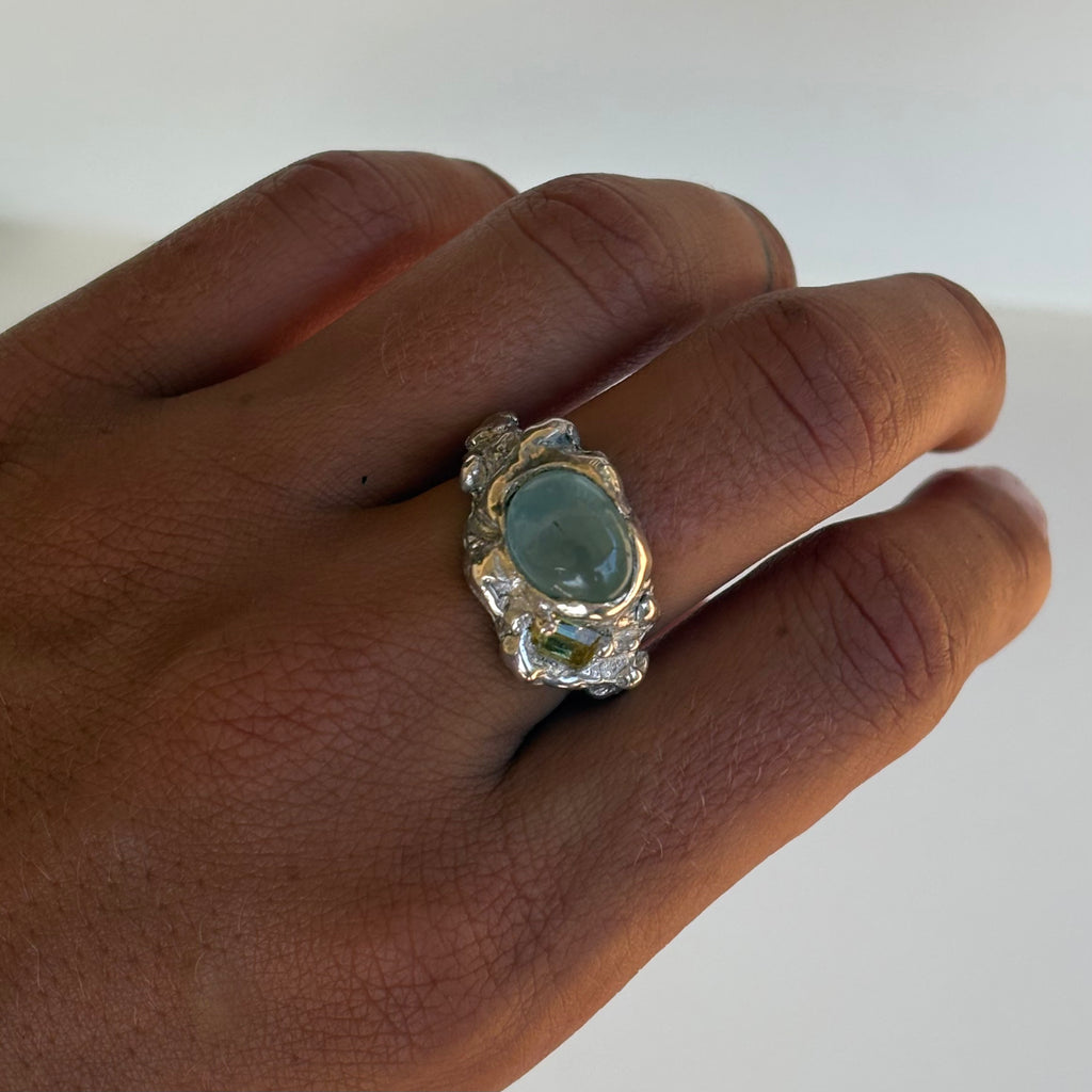 Aquamarine Ring